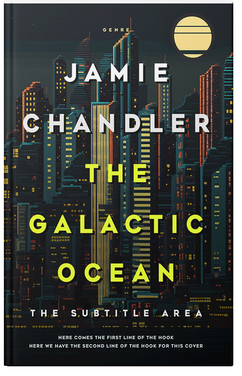 Front view of Premade Mystery & Thriller & Suspense Book Cover - Bunker