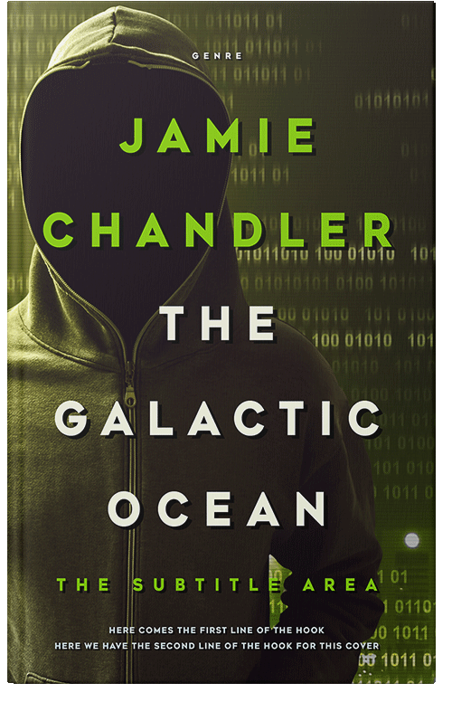 Front view of Premade Mystery & Thriller & Suspense Book Cover - Eternity