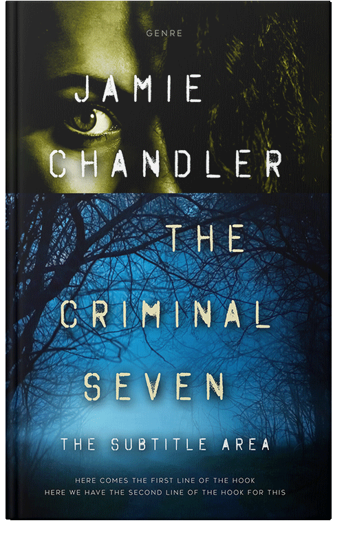 Front view of Premade Mystery & Thriller & Suspense Book Cover - Firefly