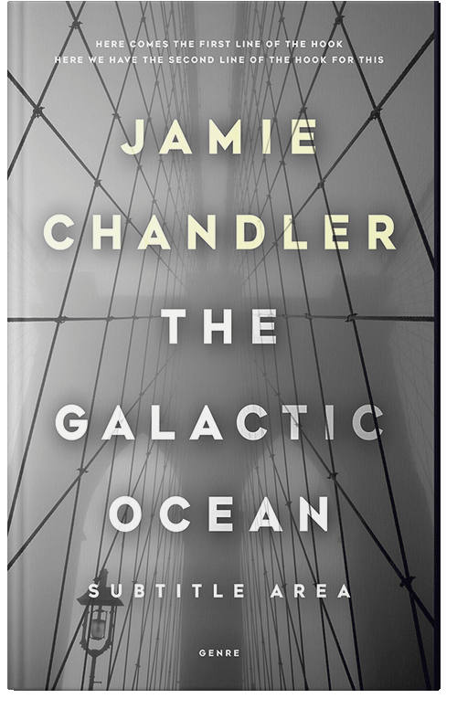 Front view of Premade Mystery & Thriller & Suspense Book Cover - Gray