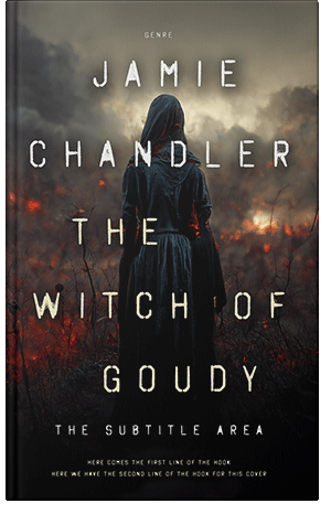 Premade Book Cover Cocoa Brown