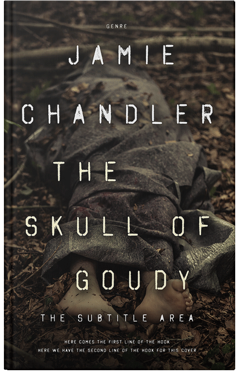 Front view of Premade Mystery & Thriller & Suspense Book Cover - Zeus