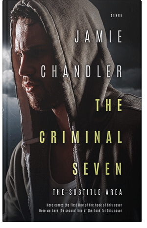 Premade Book Cover Cocoa Brown