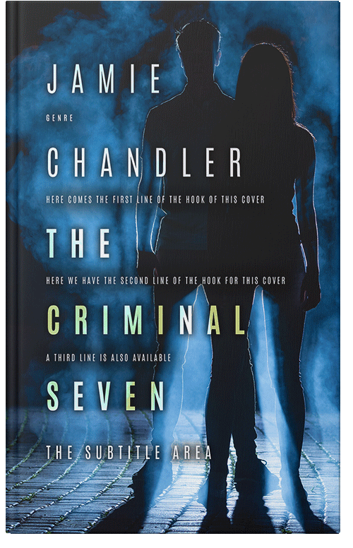 Front view of Premade Mystery & Thriller & Suspense Book Cover - Firefly