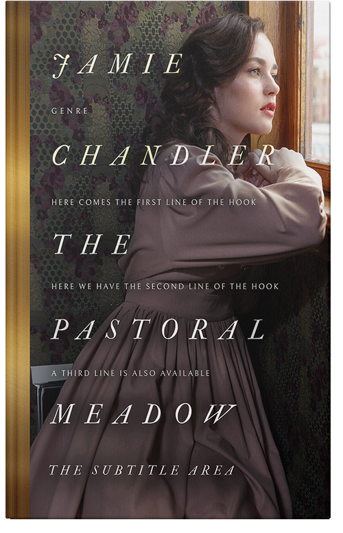 Front view of Premade Romance Book Cover - Dune