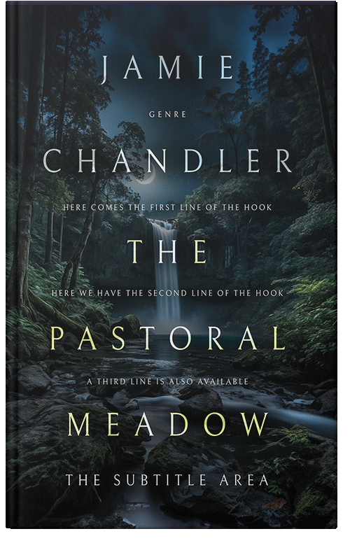 Front view of Premade Nature Book Cover - Bunker