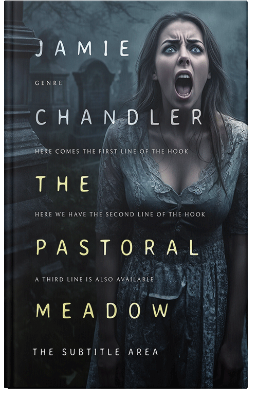 Front view of Premade Horror Book Cover - Mirage