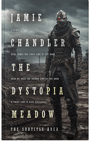 Premade Book Cover Heavy Metal