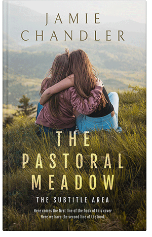 Premade Book Cover Black Marlin