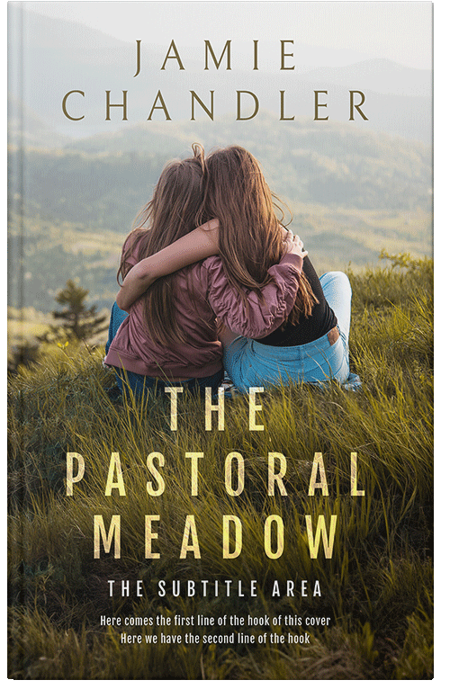 Front view of Premade Teen & Young Adult Book Cover - Black Marlin