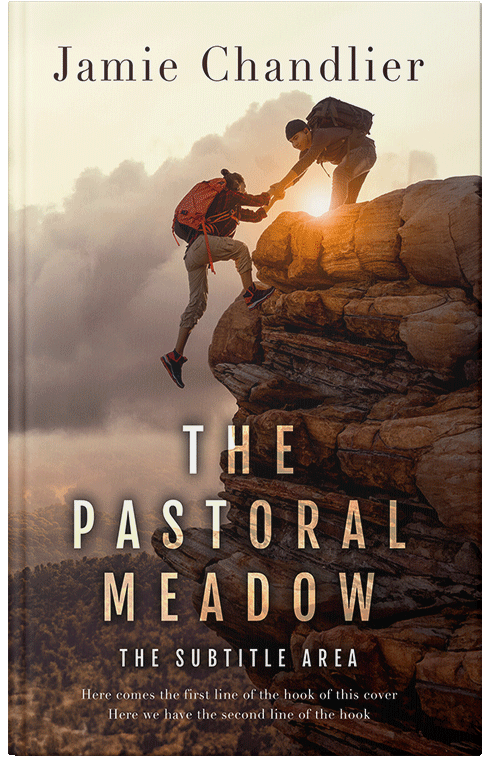 Front view of Premade Self-Improvement & Self-Help Book Cover - Cork