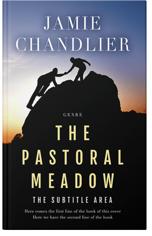 Front view of Premade Self-Improvement & Self-Help Book Cover - Woodsmoke