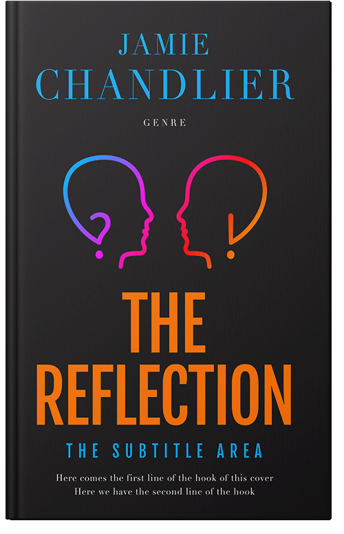 Front view of Premade Self-Improvement & Self-Help Book Cover - Cocoa Brown