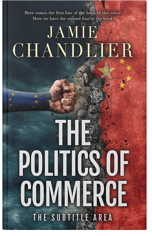 Front view of Premade Politics & Law & Society Book Cover - My Pink