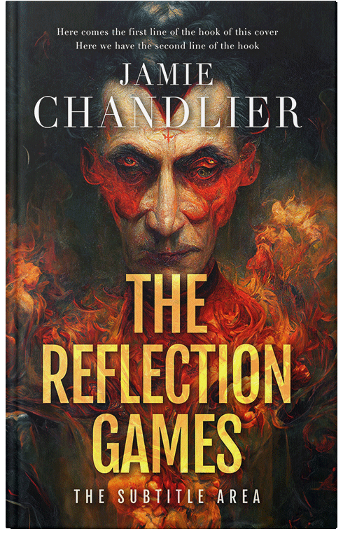 Front view of Premade Fantasy Book Cover - Di Serria