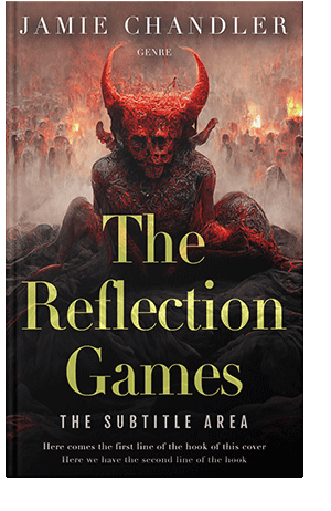 Pre Made Book Cover Antique Brass