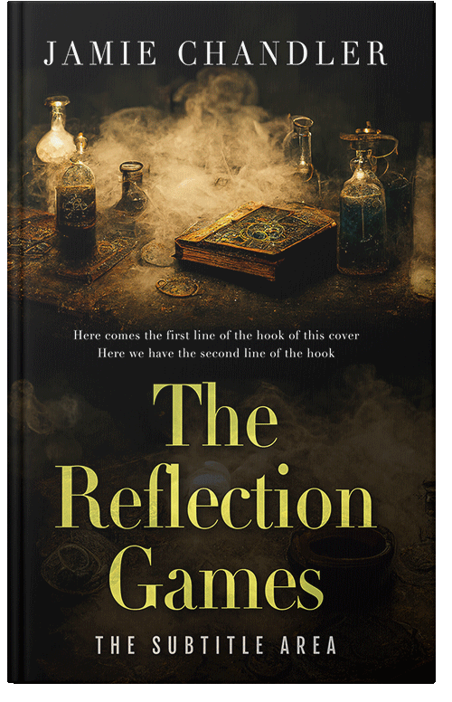 Front view of Premade Fantasy Book Cover - Sundance