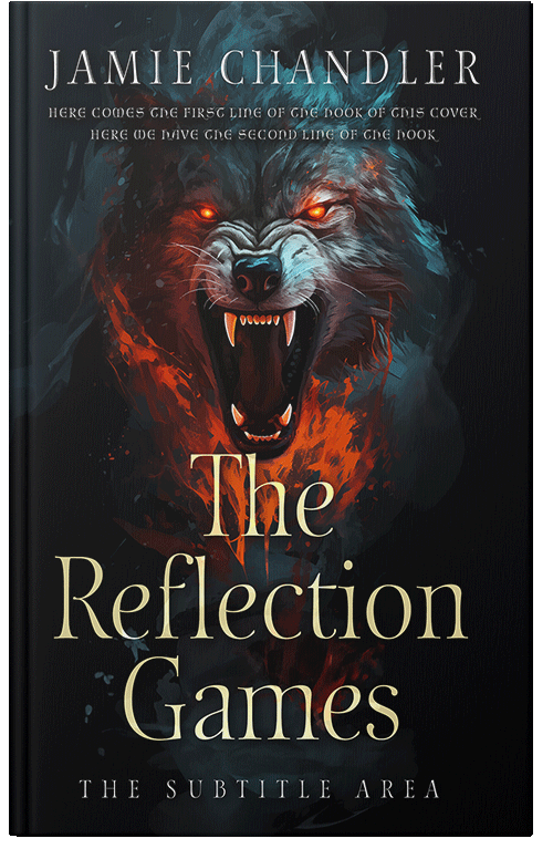 Front view of Premade Fantasy Book Cover - Woodsmoke