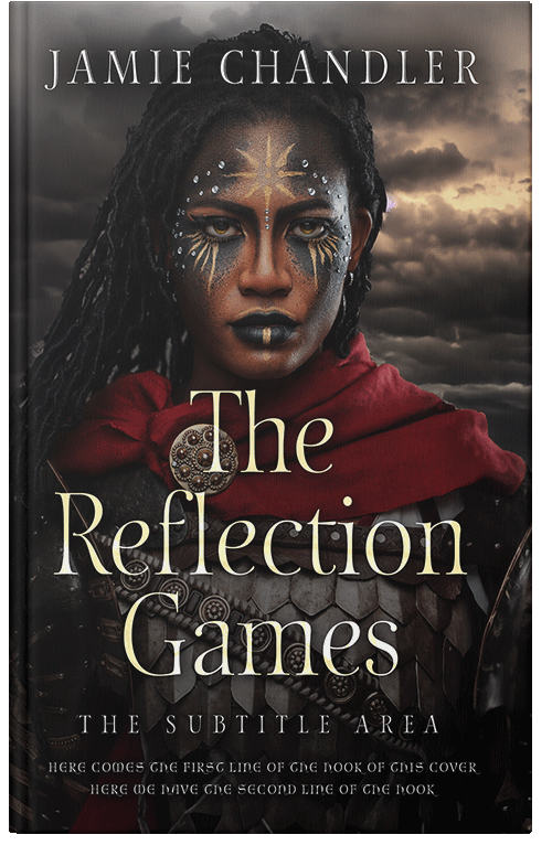 Front view of Premade Fantasy Book Cover - Cocoa Brown