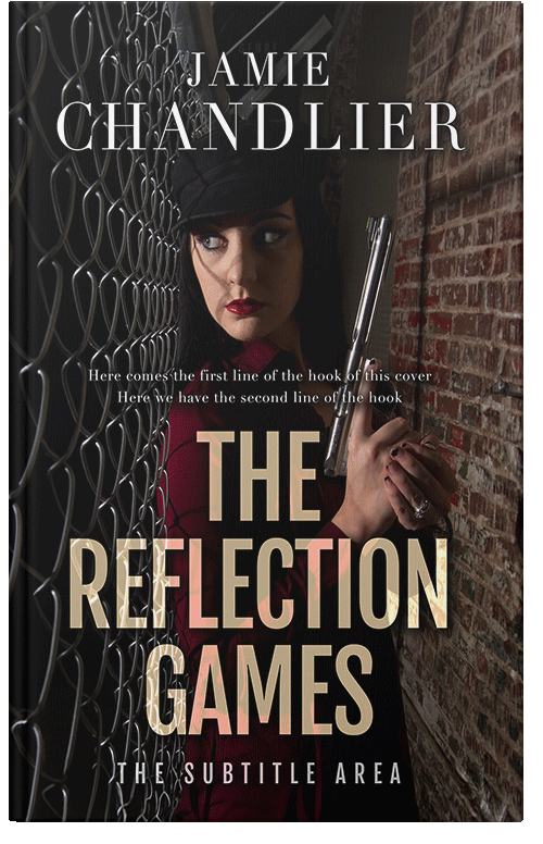 Front view of Premade Mystery & Thriller & Suspense Book Cover - Night Rider