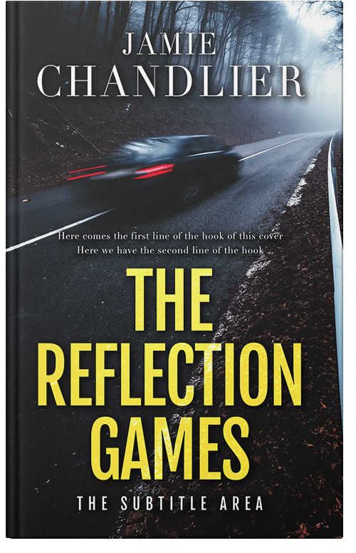 Front view of Premade Mystery & Thriller & Suspense Book Cover - Shark