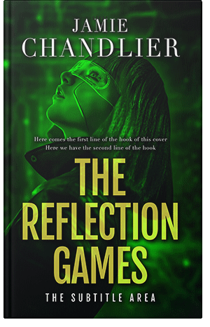 Pre Made Book Cover Pine Tree