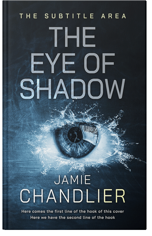 Front view of Premade Surreal Book Cover - Jungle Mist