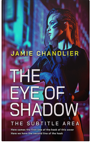 Premade Book Cover Ebony