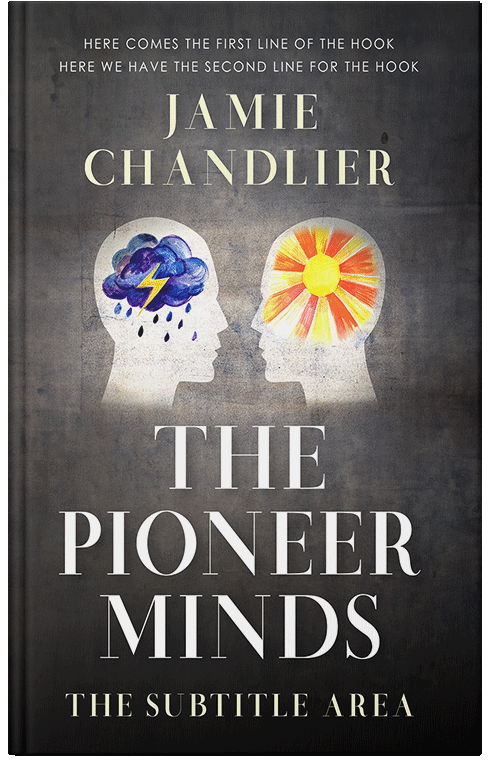 Front view of Premade Health & Mind & Body Book Cover - Mine Shaft