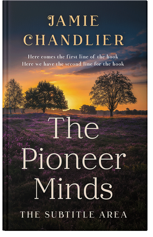 Front view of Premade Nature Book Cover - Baltic Sea