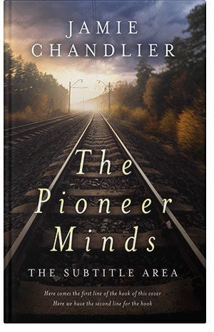 Premade Book Cover Cocoa Brown