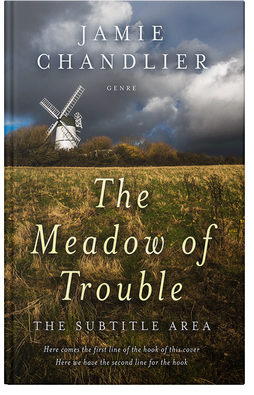 Front view of Premade Literary Fiction Book Cover - Birch