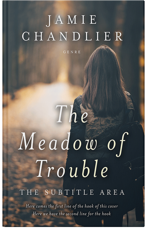 Front view of Premade Teen & Young Adult Book Cover - Outer Space