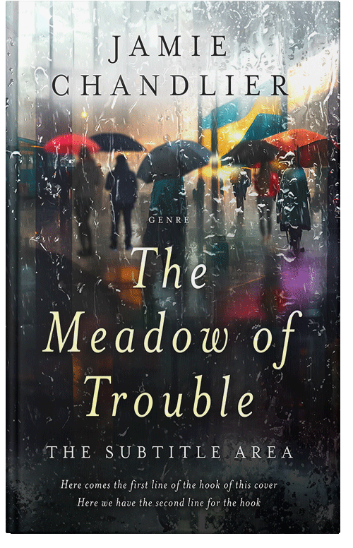 Front view of Premade Literary Fiction Book Cover - Sisal