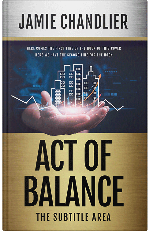 Front view of Premade Business Book Cover - Big Stone