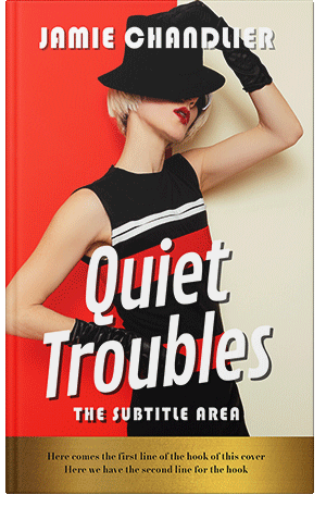 Pre Made Book Cover Night Rider