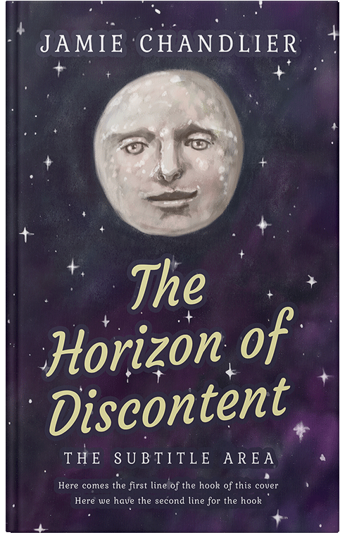 Front view of Premade Fantasy Book Cover - Bleached Cedar