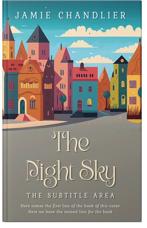 Front view of Premade Literary Fiction Book Cover - Zorba