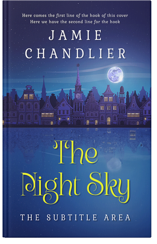 Front view of Premade Fantasy Book Cover - Bay Of Many