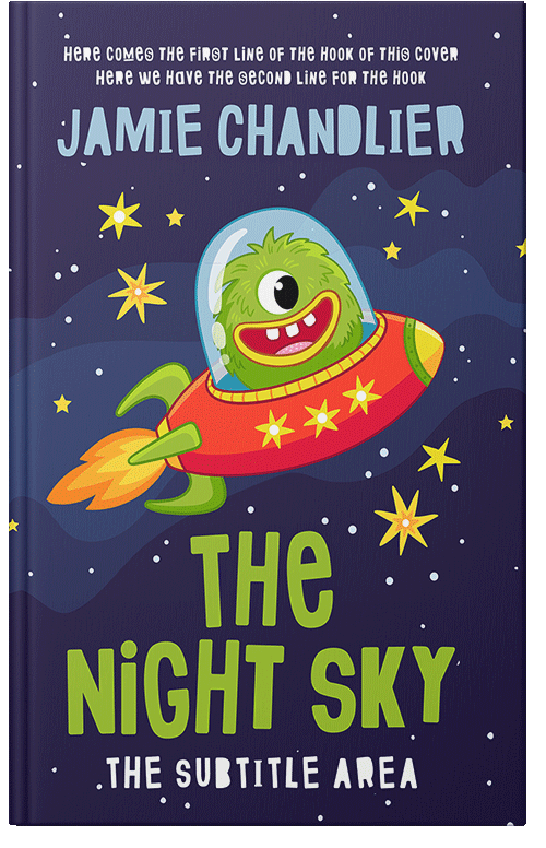 Front view of Premade Children's Book Cover - Sundance