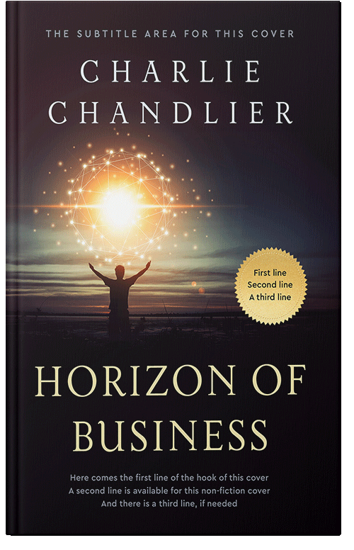 Front view of Premade Health & Mind & Body Book Cover - Straw