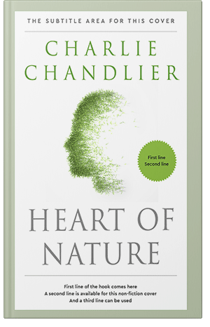 Pre Made Book Cover Pale Leaf