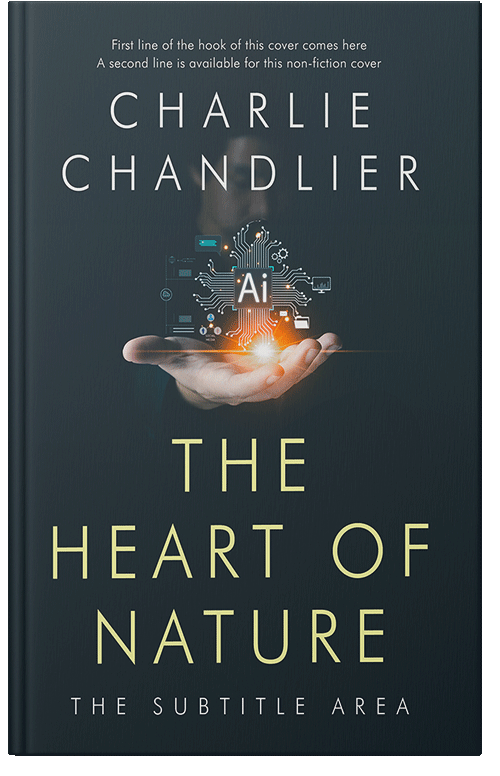 Front view of Premade Business Book Cover - Mirage