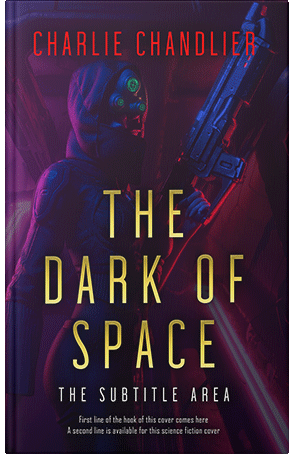 Premade Book Cover Violet