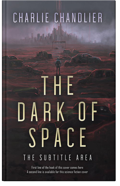 Front view of Premade Apocalyptica Book Cover - Thunder