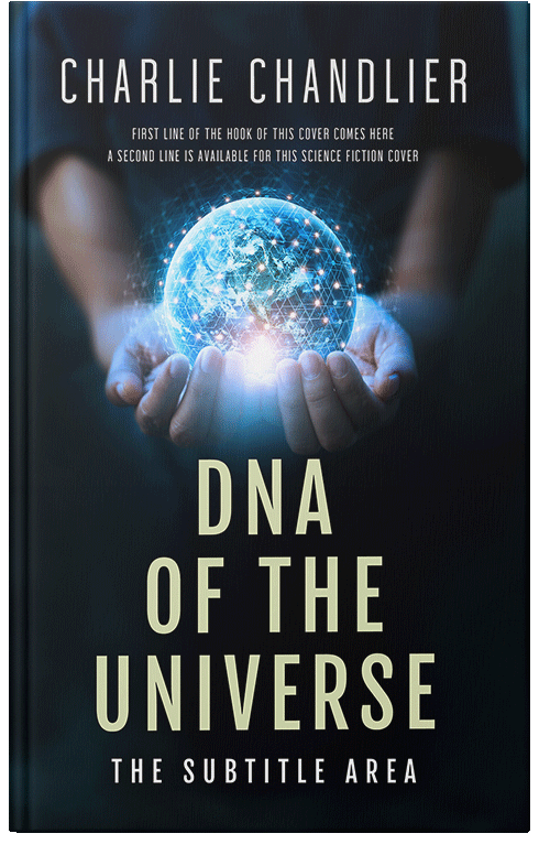 Front view of Premade Science Fiction Book Cover - Powder Ash