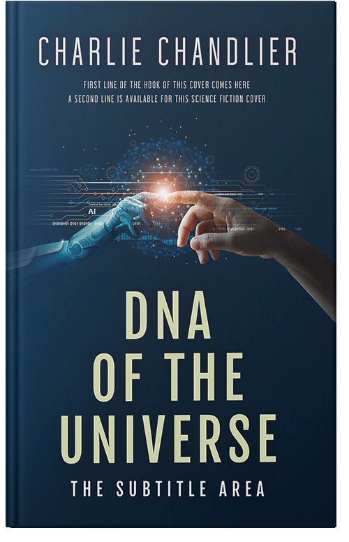 Front view of Premade Science Fiction Book Cover - Tiber