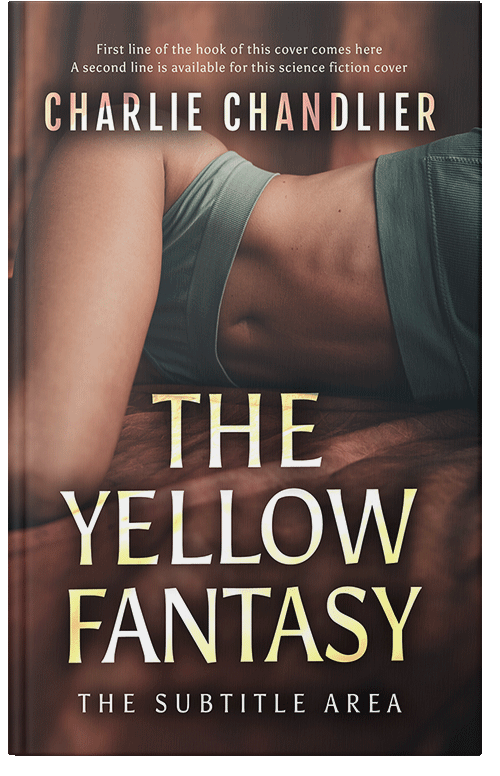 Front view of Premade Erotica Book Cover - English Walnut