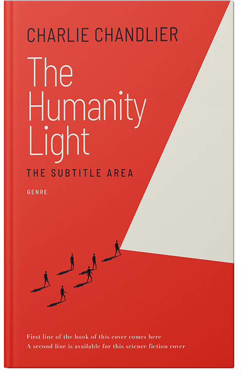 Front view of Premade Business Book Cover - Cinnabar