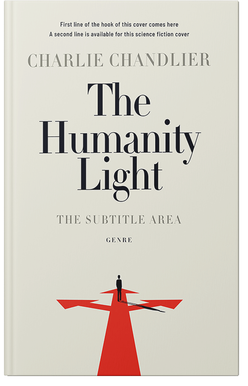 Front view of Premade Business Book Cover - Satin Linen